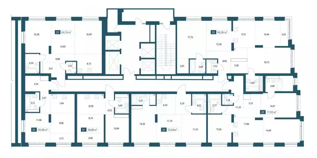 1-к кв. Хабаровский край, Хабаровск Адмирал жилой комплекс (36.04 м) - Фото 1