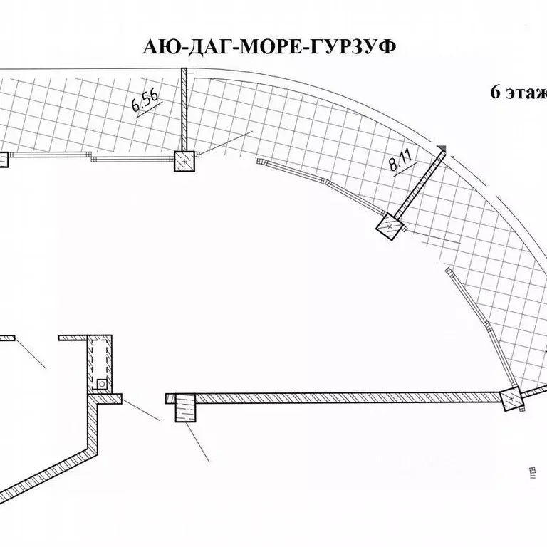 2-к кв. Крым, Ялта муниципальный округ, Гурзуф пгт ул. Ялтинская, 14Е ... - Фото 2