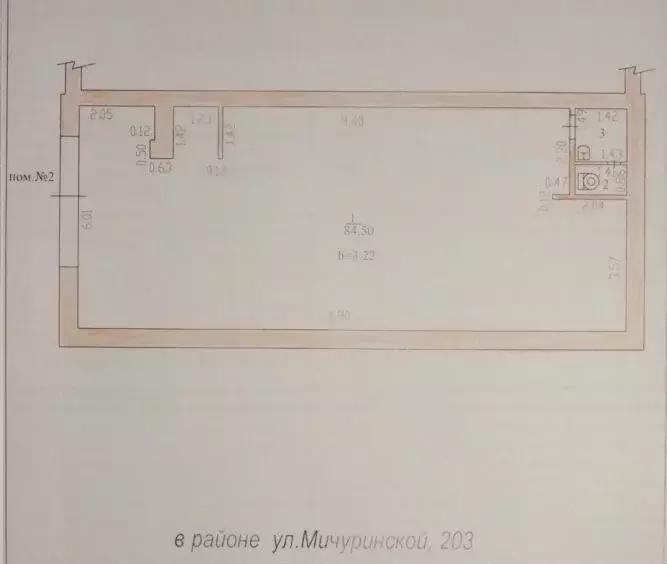 Помещение свободного назначения в Тамбовская область, Тамбов ул. ... - Фото 1