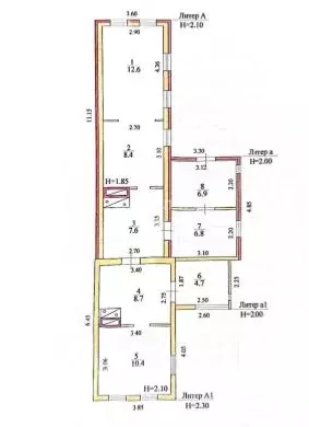 Дом в Волгоградская область, Волгоград Валдайская ул. (48 м) - Фото 2