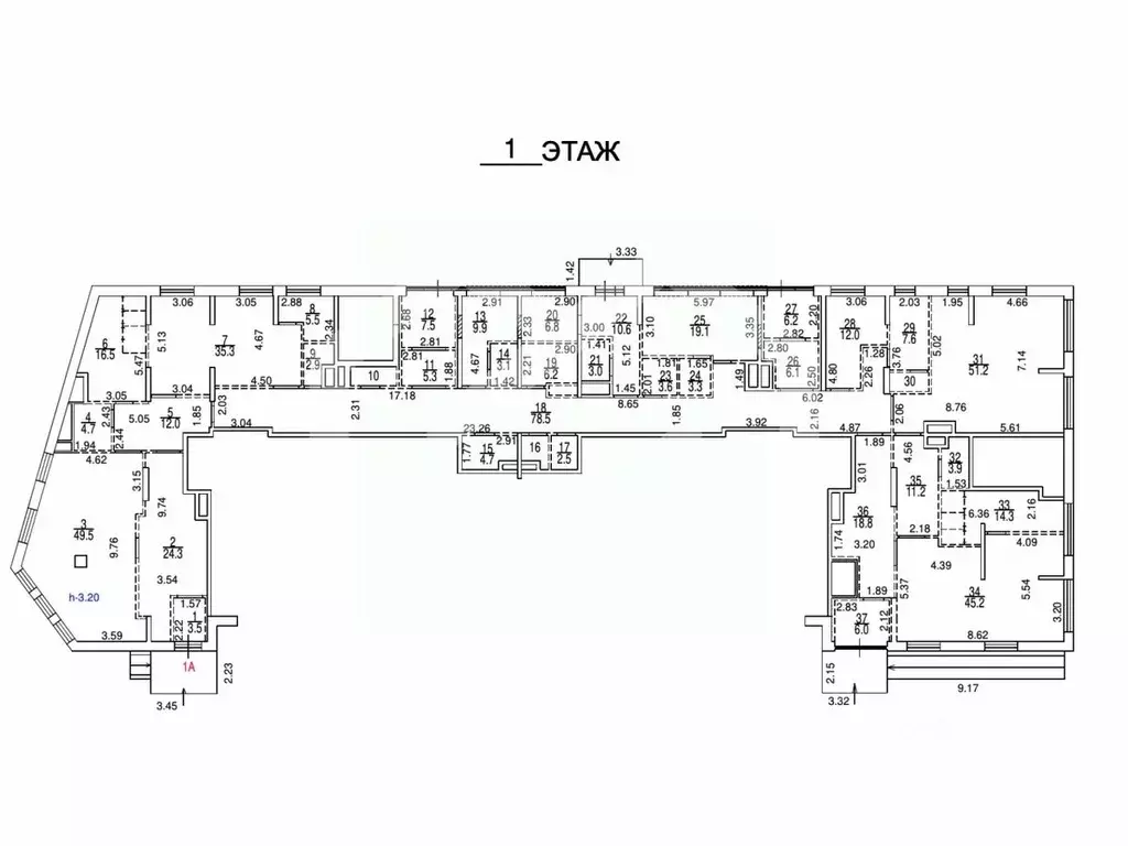 Торговая площадь в Москва бул. Яна Райниса, 4К3 (505 м) - Фото 2