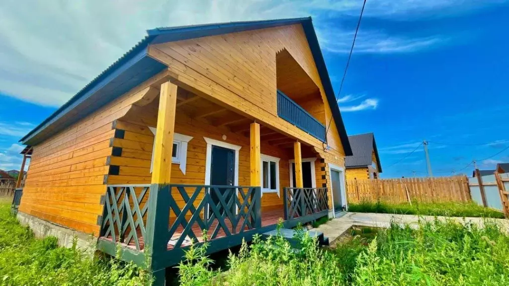 Дом в Иркутская область, Иркутский муниципальный округ, д. Куда ул. ... - Фото 1