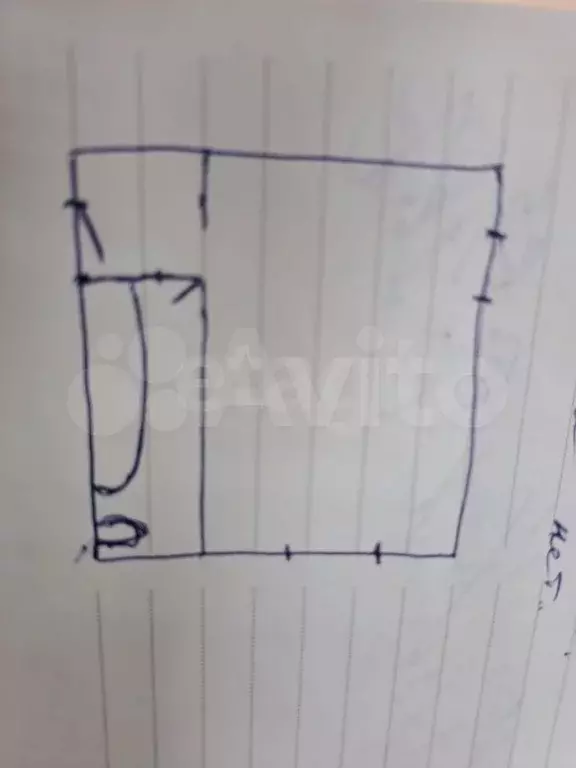 1-к. квартира, 22 м, 4/5 эт. - Фото 0
