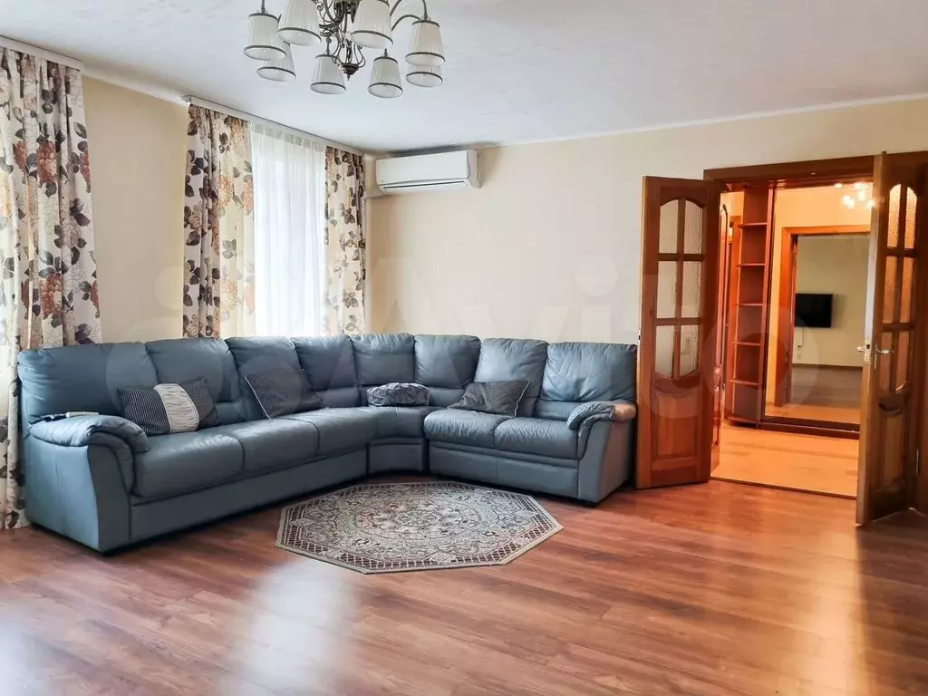 3-к. квартира, 87,4 м, 4/5 эт. - Фото 0