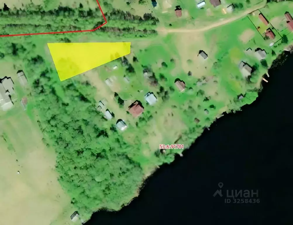 Участок в Новгородская область, Крестецкий район, Новорахинское с/пос, ... - Фото 1