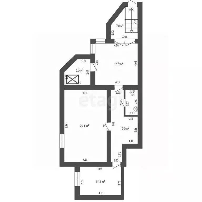 Торговая площадь в Тамбовская область, Тамбов Базарная ул., 102А (84 ... - Фото 2