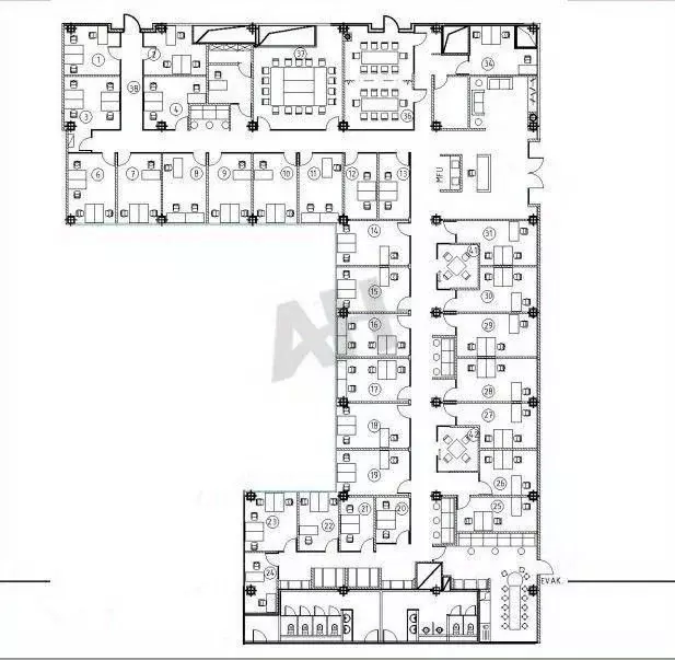 Офис в Москва Верейская ул., 29С134 (705 м) - Фото 1