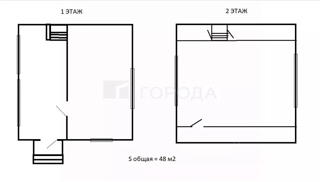 Дом в Кемеровская область, Новокузнецк Озерный СНТ, 792А (48 м) - Фото 2