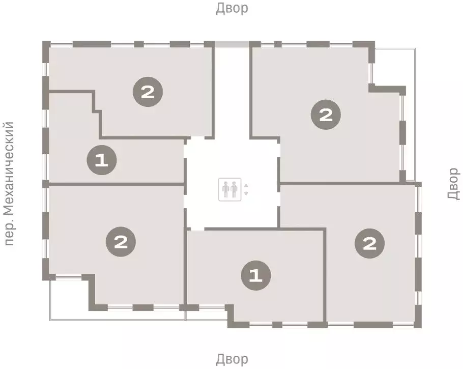 2-комнатная квартира: Екатеринбург, жилой район Эльмаш, Механический ... - Фото 2