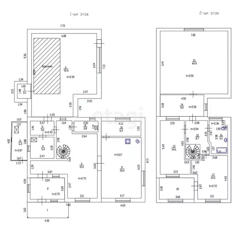 Дом в Саратовская область, Балашовский район, с. Репное Сосновая ул., ... - Фото 2