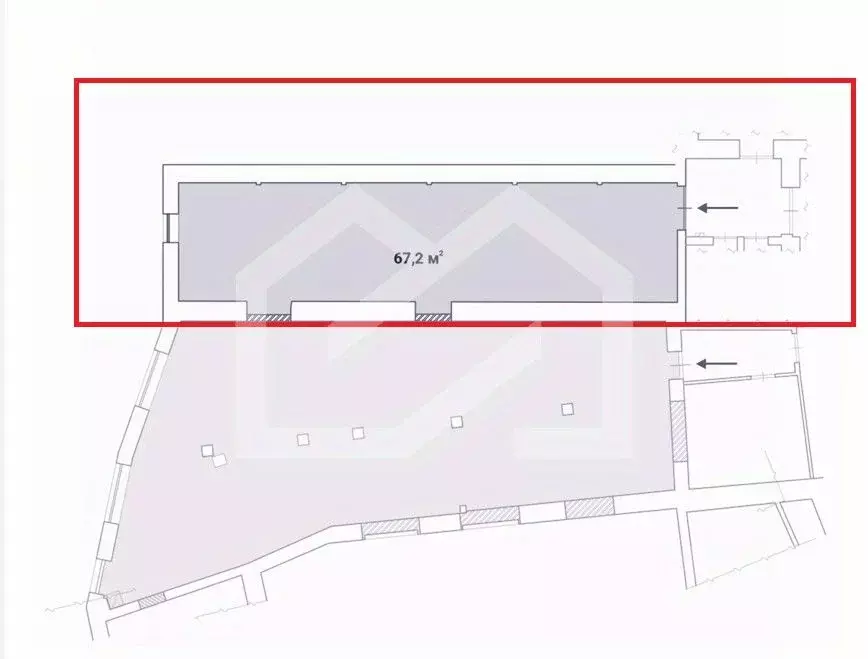 Помещение свободного назначения в Москва Звенигородское ш., 18/20к3 ... - Фото 2