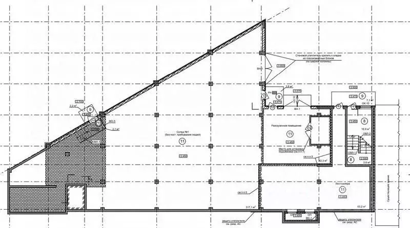 Склад в Нижегородская область, Нижний Новгород Салганская ул., 1 (317 ... - Фото 1