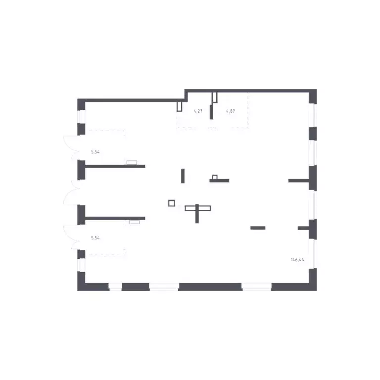 Помещение свободного назначения (166.66 м) - Фото 1