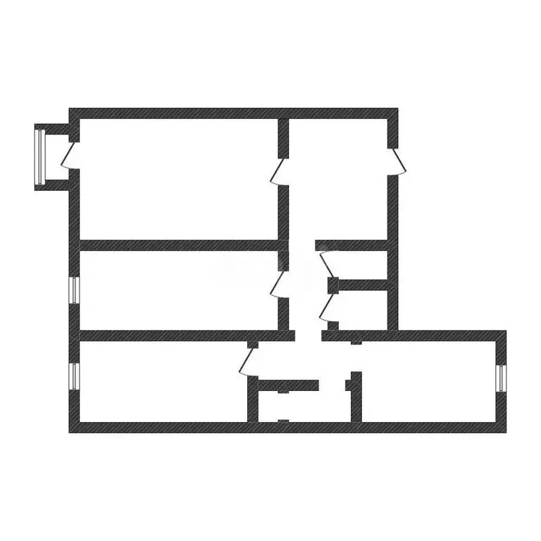 3-комнатная квартира: Бийск, улица Александра Матросова, 59 (95.4 м) - Фото 1