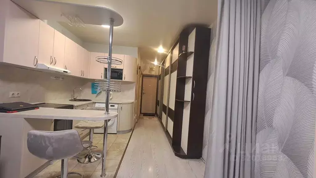 Студия Приморский край, Владивосток Нижнепортовая ул., 6Г (27.0 м) - Фото 1