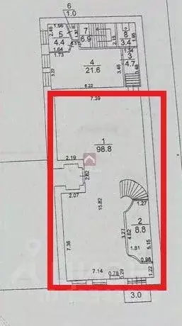 Помещение свободного назначения в Саратовская область, Саратов просп. ... - Фото 2