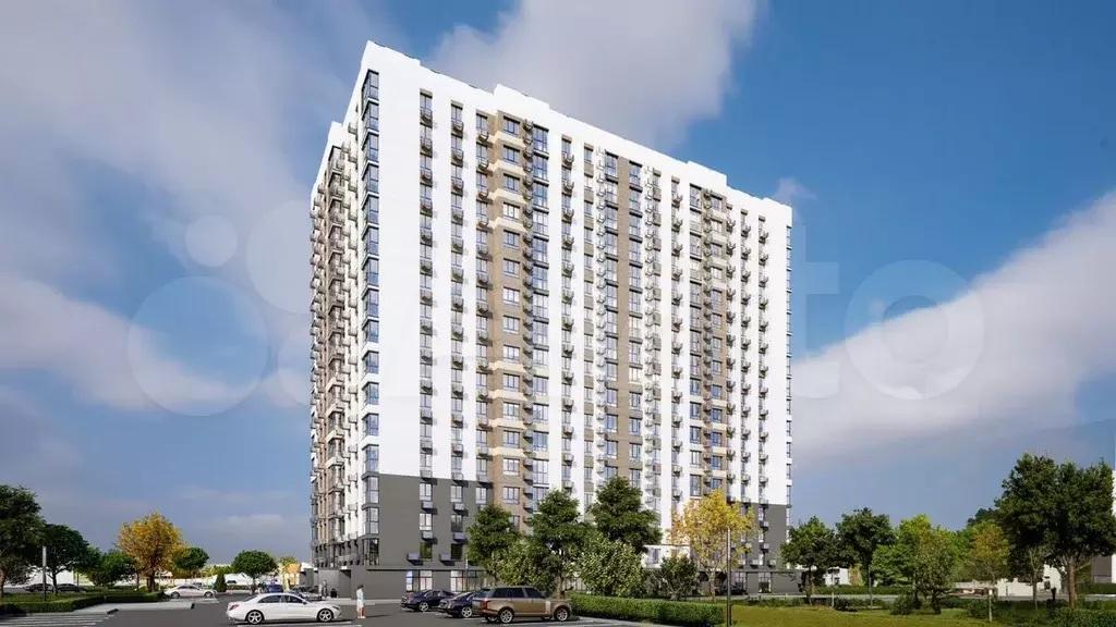 2-к. квартира, 52,5 м, 10/17 эт. - Фото 1