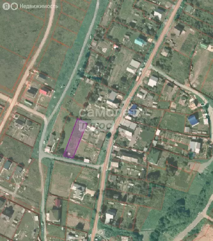 Участок в деревня Большая Мось, Центральная улица (8 м) - Фото 1