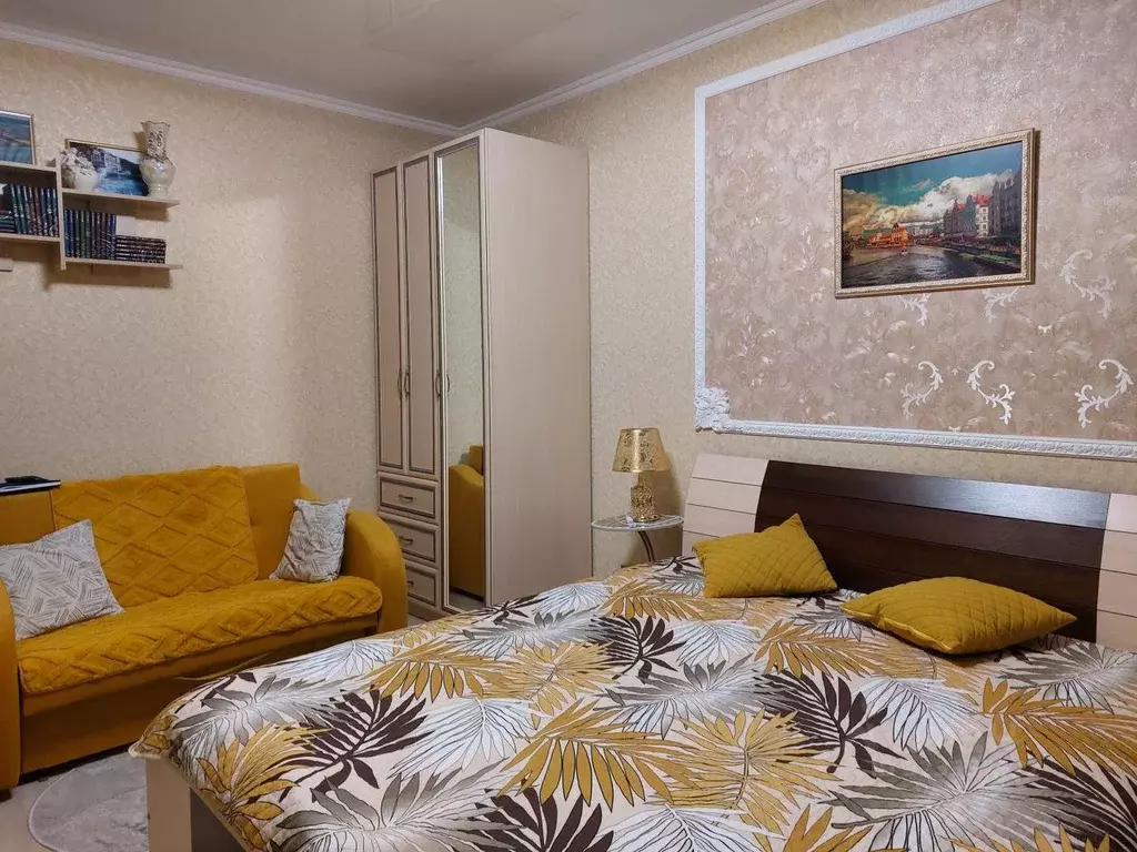 1-к кв. Калининградская область, Калининград ул. Юрия Гагарина (38.9 ... - Фото 2