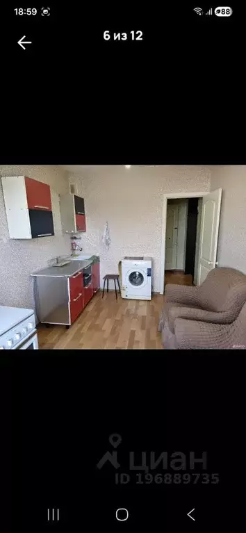 1-к кв. Кемеровская область, Новокузнецк ул. Рокоссовского, 37 (35.0 ... - Фото 1