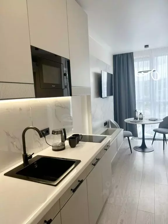 Студия Краснодарский край, Сочи Бытха мкр, ул. Ясногорская, 16/6к3 ... - Фото 1