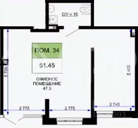 Помещение свободного назначения в Краснодарский край, Краснодар Имени ... - Фото 2