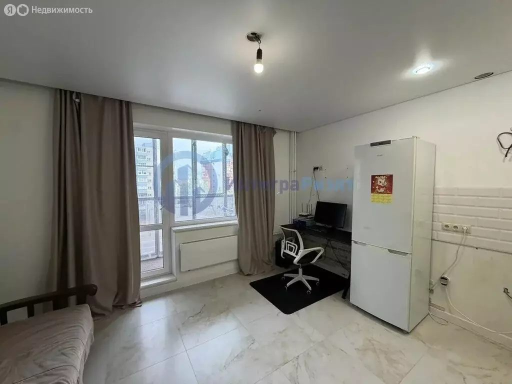 Квартира-студия: Курган, жилой район Заозёрный, 5-й микрорайон, 35А ... - Фото 2
