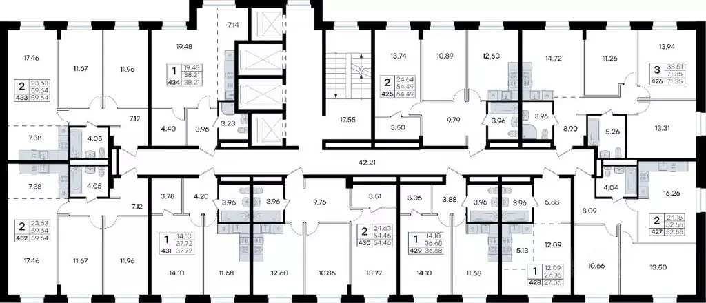 1-к кв. Приморский край, Владивосток ул. Тухачевского, 80 (36.68 м) - Фото 1