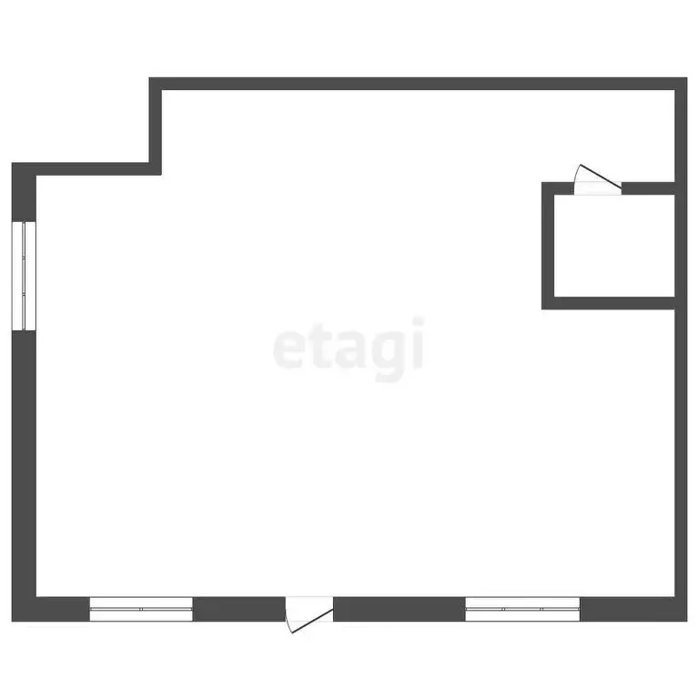 Торговая площадь (39.1 м) - Фото 1