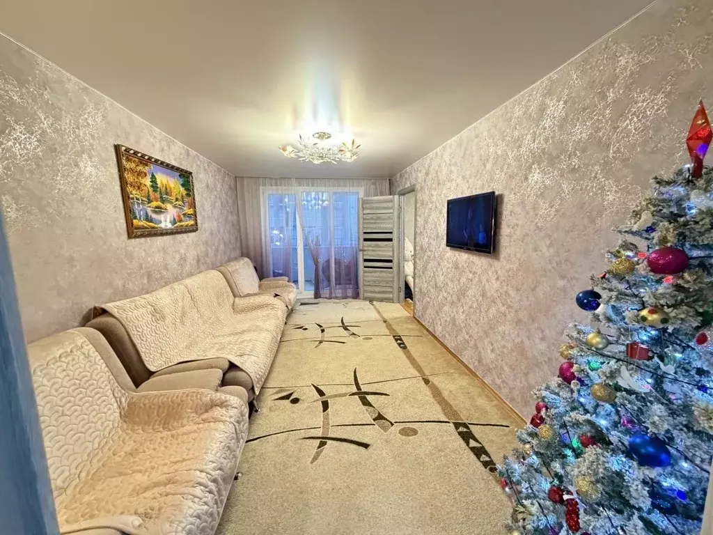 3-к кв. Пензенская область, Заречный Моховая ул., 51 (51.0 м) - Фото 1