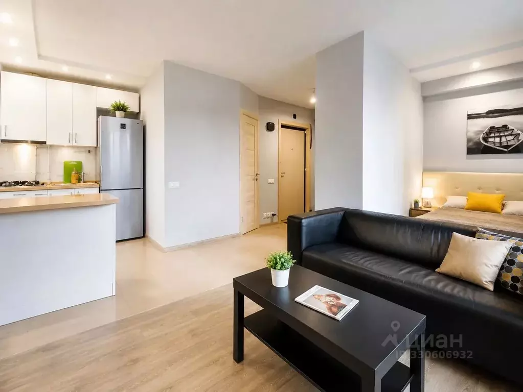 Студия Москва Варшавское ш., 69К1 (29.0 м) - Фото 1