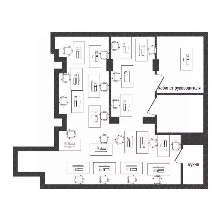 Офис в Новосибирская область, Новосибирск ул. Фрунзе, 228 (115 м) - Фото 2