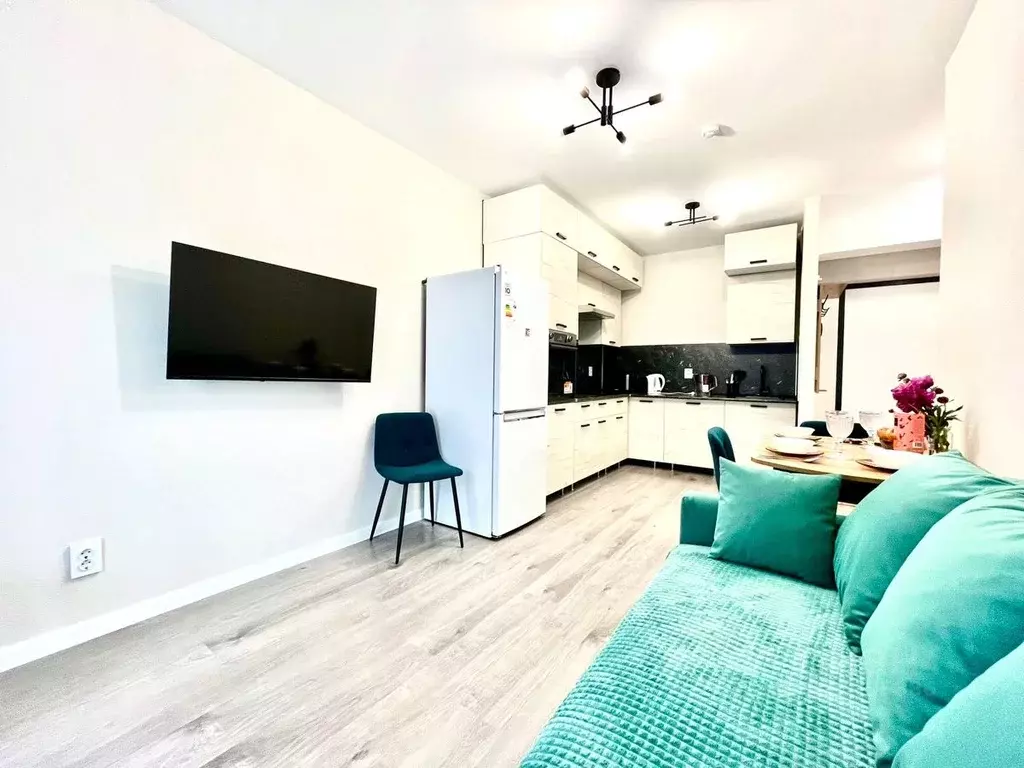 1-к кв. Ленинградская область, Всеволожский район, пос. Бугры ул. ... - Фото 2