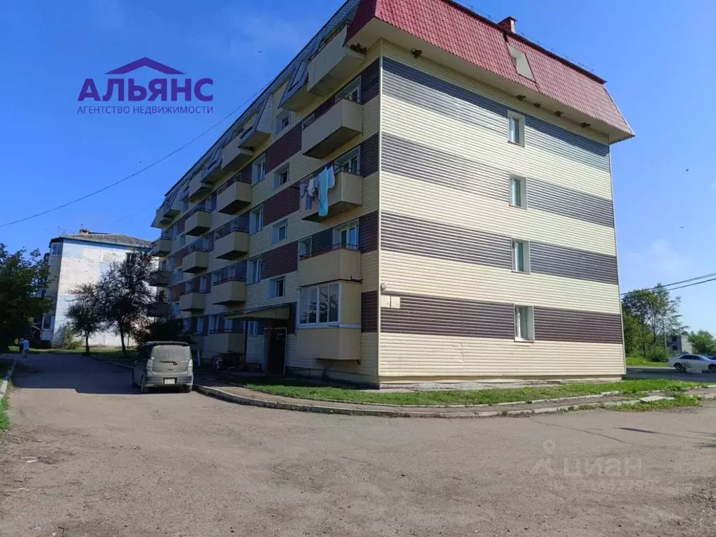 1-к кв. Приморский край, с. Яковлевка ул. Центральная, 28 (35.3 м) - Фото 0