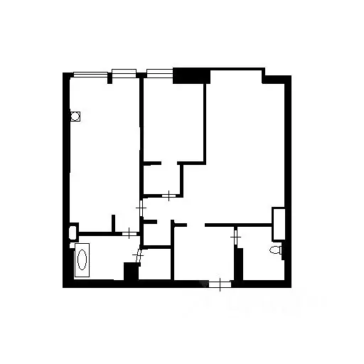 2-к кв. Москва 2-я Звенигородская ул., 11 (91.0 м) - Фото 2