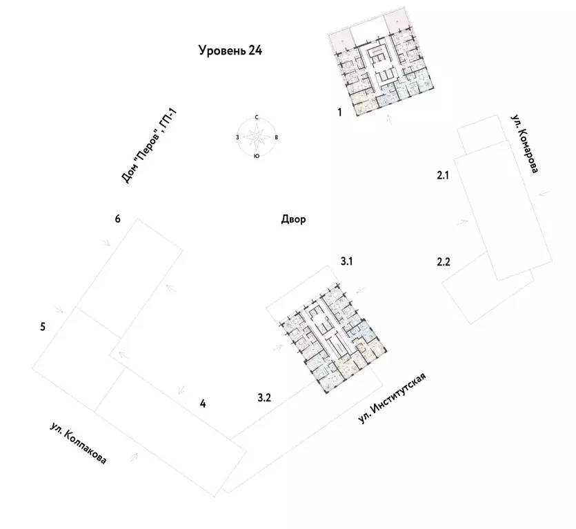 1-к кв. Московская область, Мытищи Страна.Парковая жилой комплекс ... - Фото 2