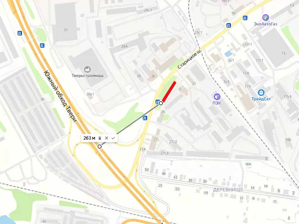 Торговая площадь в Тверская область, Тверь Старицкое ш., 25 (320 м) - Фото 2