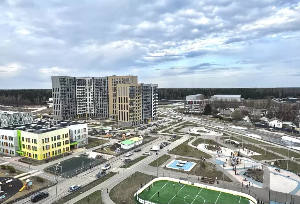 1-к кв. Московская область, Пушкино ул. Антона Ветчинова, 3к1 (30.5 м) - Фото 1
