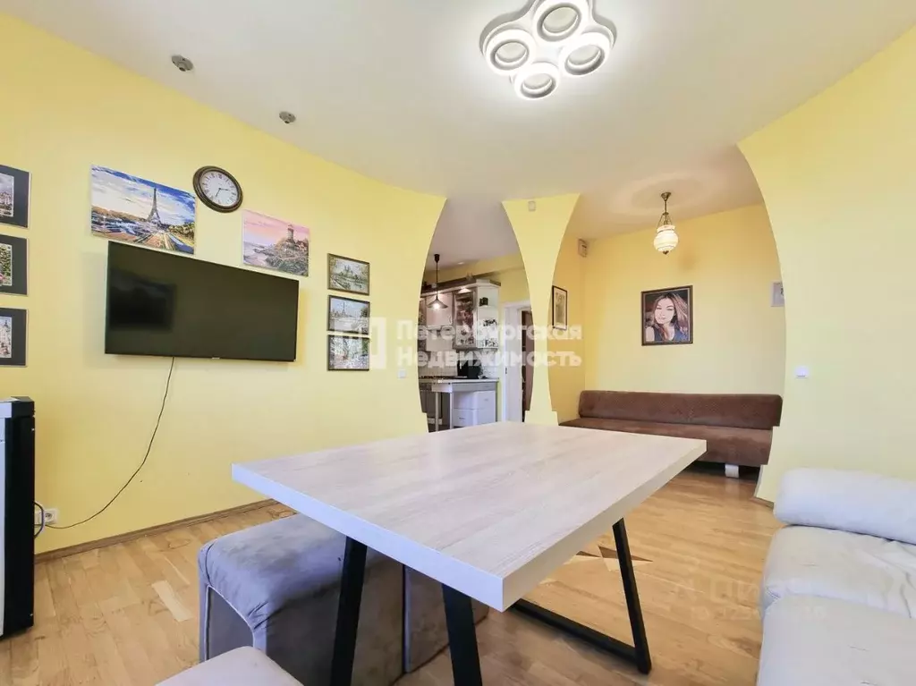 3-к кв. Санкт-Петербург ул. Фрунзе, 23 (72.3 м) - Фото 1