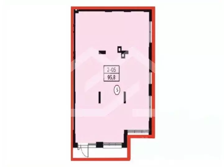 Помещение свободного назначения в Москва № 160 кв-л, 1Вк2 (96 м) - Фото 2