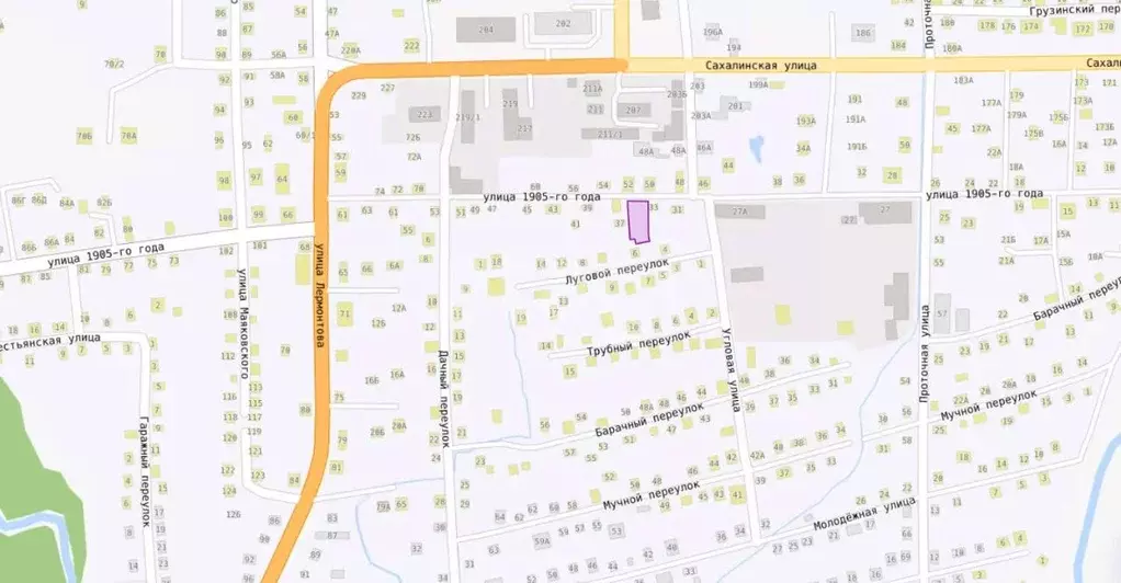 Участок в Сахалинская область, Южно-Сахалинск ул. Имени 1905 года, 37 ... - Фото 2