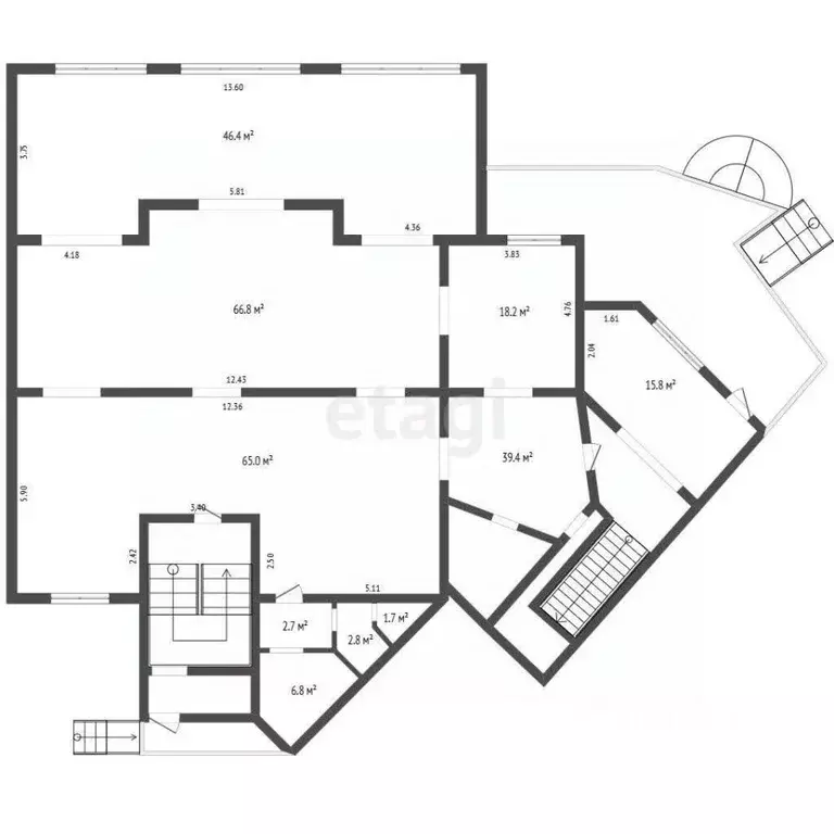 Офис в Тюменская область, Тюмень ул. Василия Гольцова, 10 (277 м) - Фото 1
