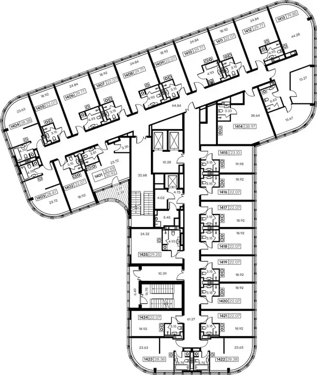 Квартира-студия: Санкт-Петербург, ЖК Глоракс Заневский (21.5 м) - Фото 1