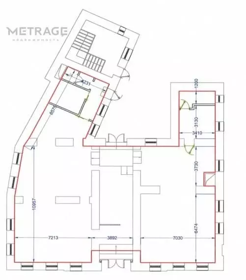 Помещение свободного назначения в Москва Таганская ул., 17-23 (234 м) - Фото 1