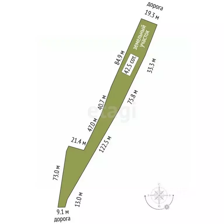 Участок в Белгородская область, Корочанский район, Мелиховское с/пос, ... - Фото 2