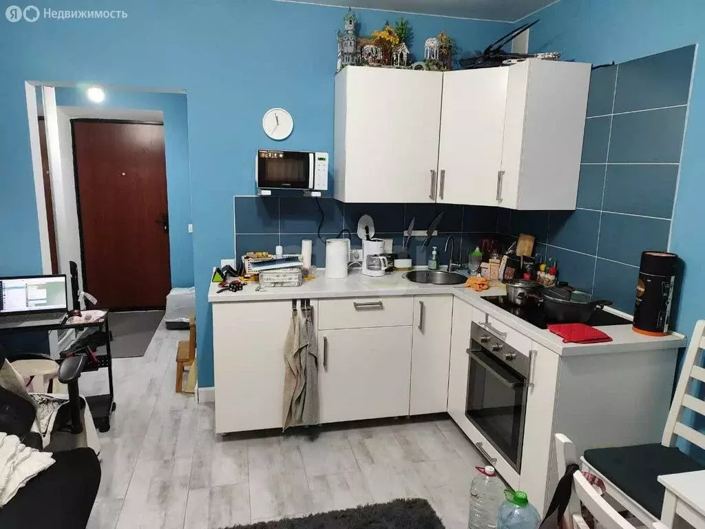 Квартира-студия: аул Новая Адыгея, Бжегокайская улица, 90/2к2 (23.3 м) - Фото 2