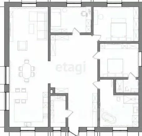 Дом в Смоленская область, Смоленский муниципальный округ, д. Хлевищено ... - Фото 2