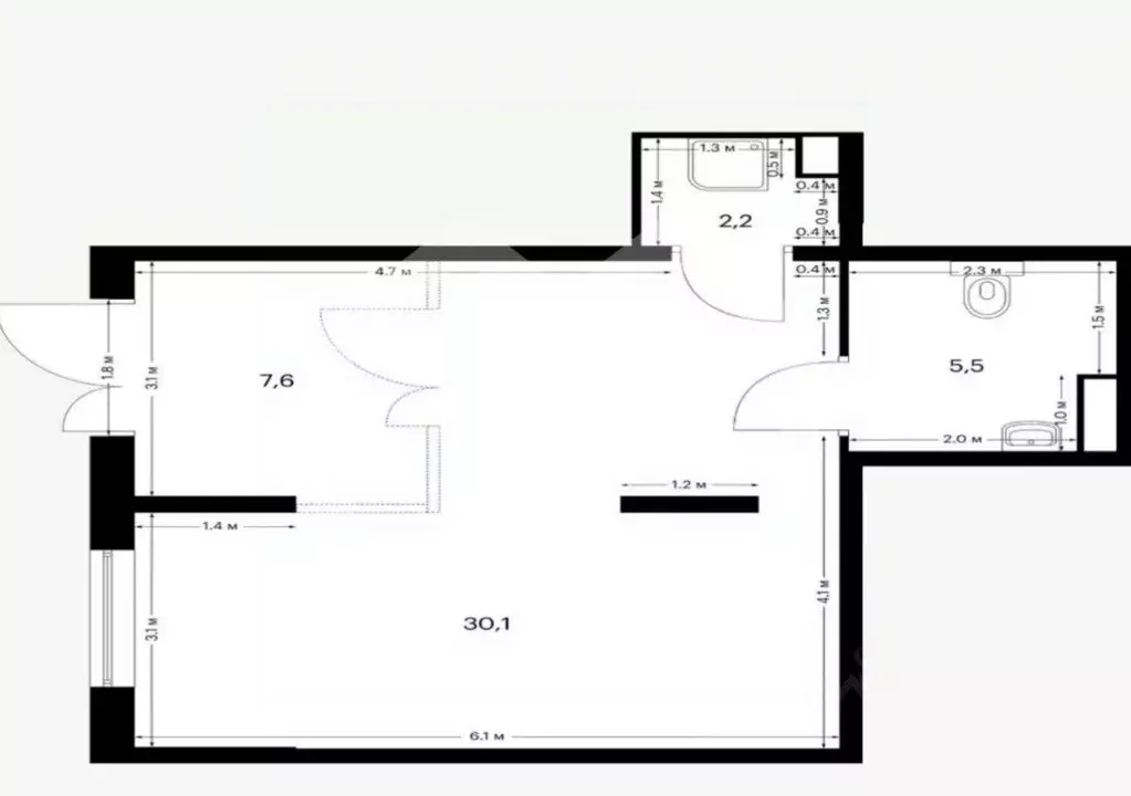 Помещение свободного назначения в Московская область, Красногорск ... - Фото 2