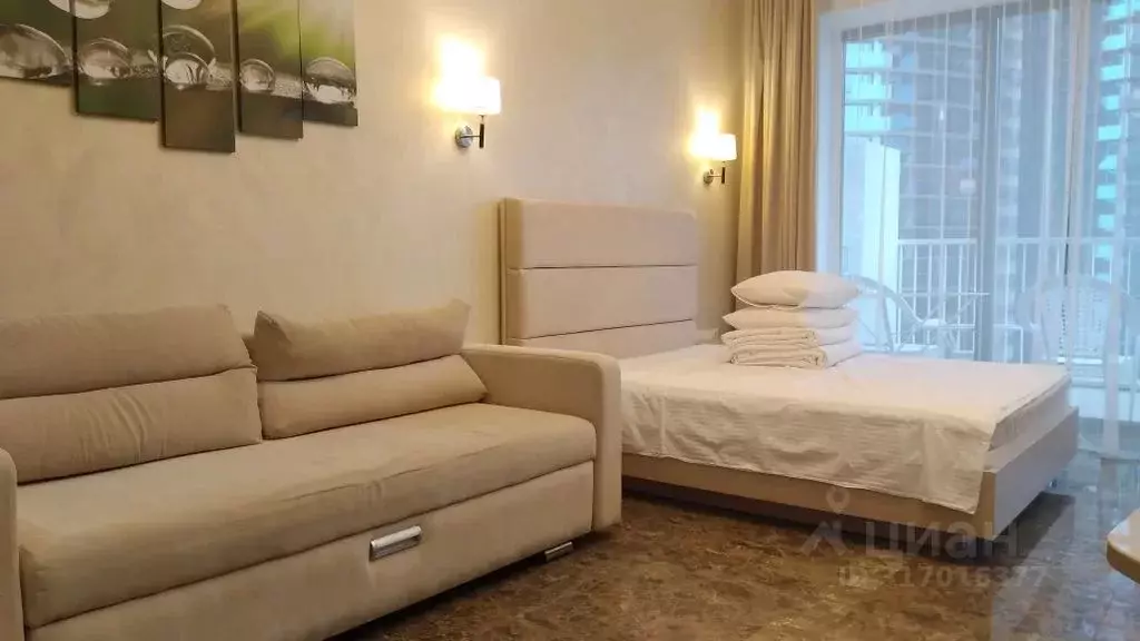 Студия Краснодарский край, Сочи Курортный просп., 105 (45.0 м) - Фото 2