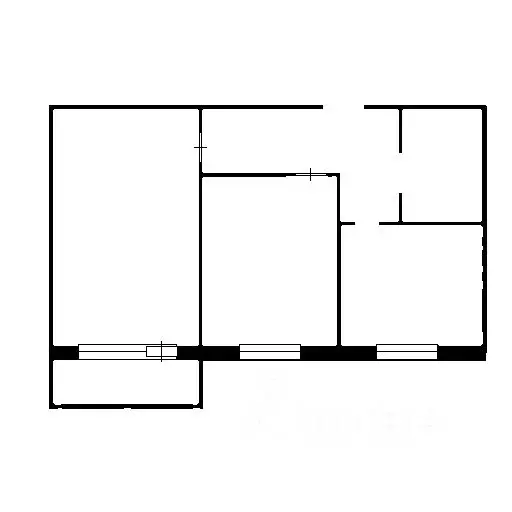 2-к кв. Башкортостан, Уфа ул. Акназарова, 29 (62.7 м) - Фото 1